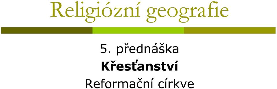 přednáška