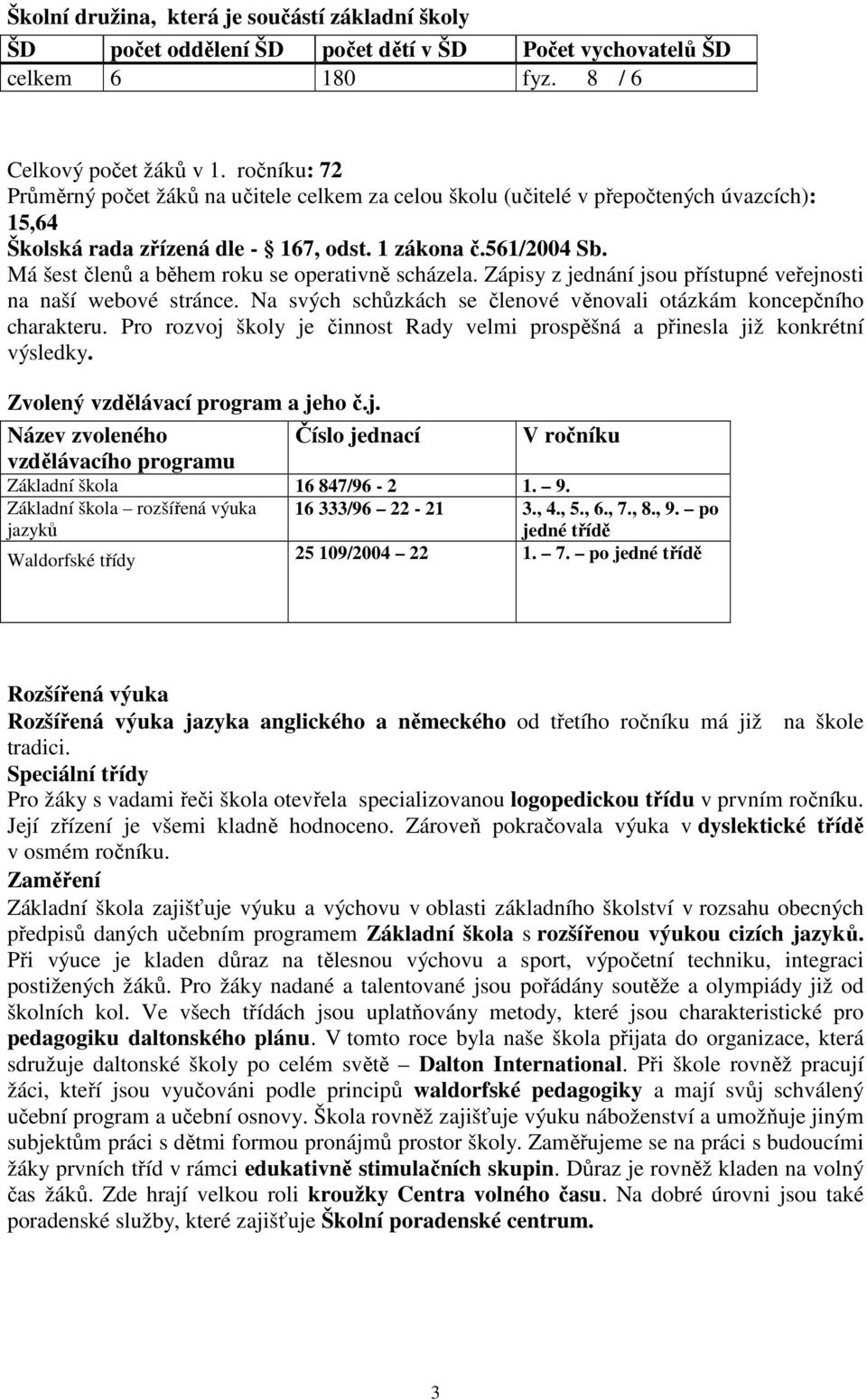 Má šest členů a během roku se operativně scházela. Zápisy z jednání jsou přístupné veřejnosti na naší webové stránce. Na svých schůzkách se členové věnovali otázkám koncepčního charakteru.