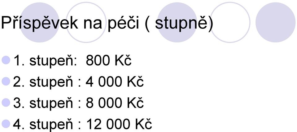 stupeň : 4 000 Kč 3.