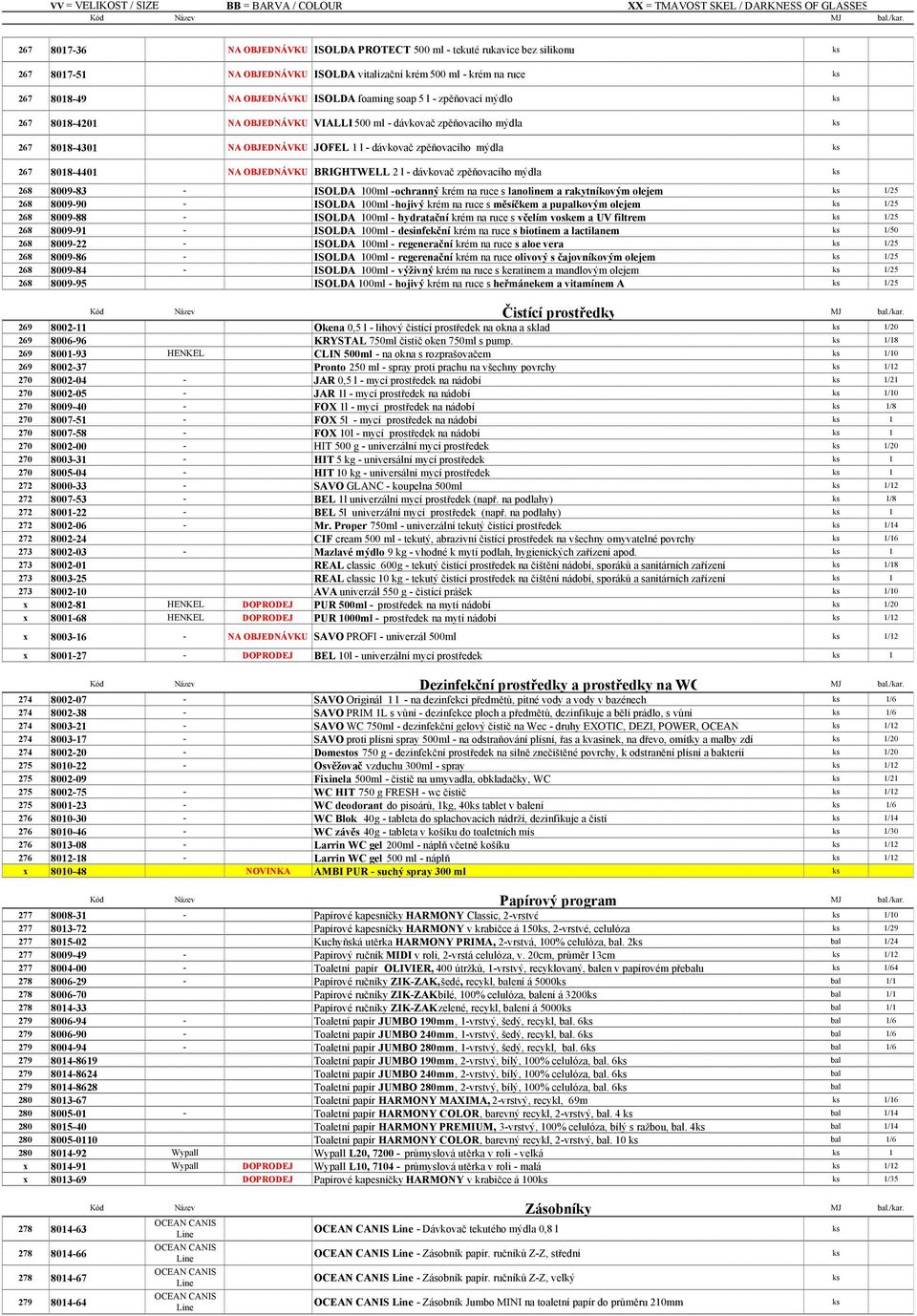 krém na ruce s lanolinem a rakytníkovým olejem ks 1/25 268 8009-90 - ISOLDA 100ml -hojivý krém na ruce s měsíčkem a pupalkovým olejem ks 1/25 268 8009-88 - ISOLDA 100ml - hydratační krém na ruce s