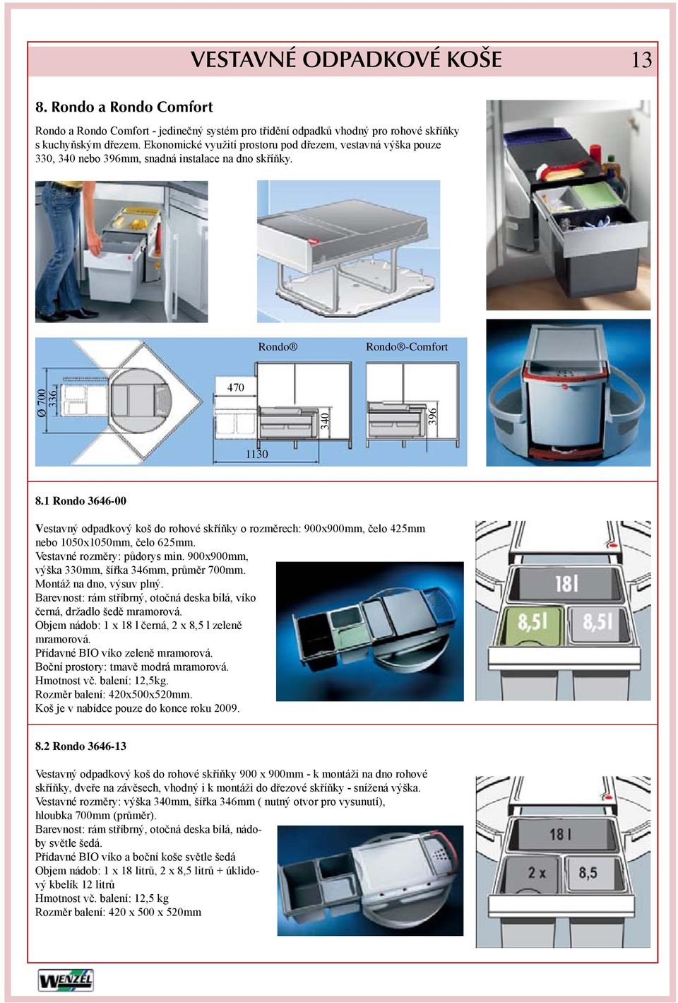 VESTAVNÉ ODPADKOVÉ KOŠE - PDF Stažení zdarma