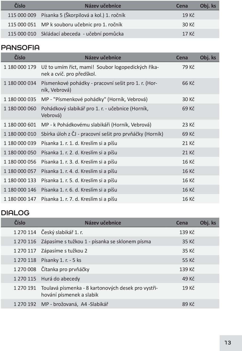 1 180 000 034 Písmenkové pohádky - pracovní sešit pro 1. r.