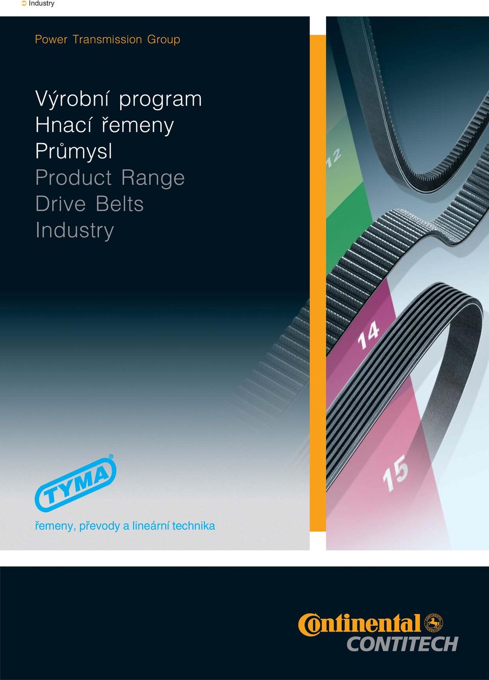 Průmysl Product Range Drive Belts