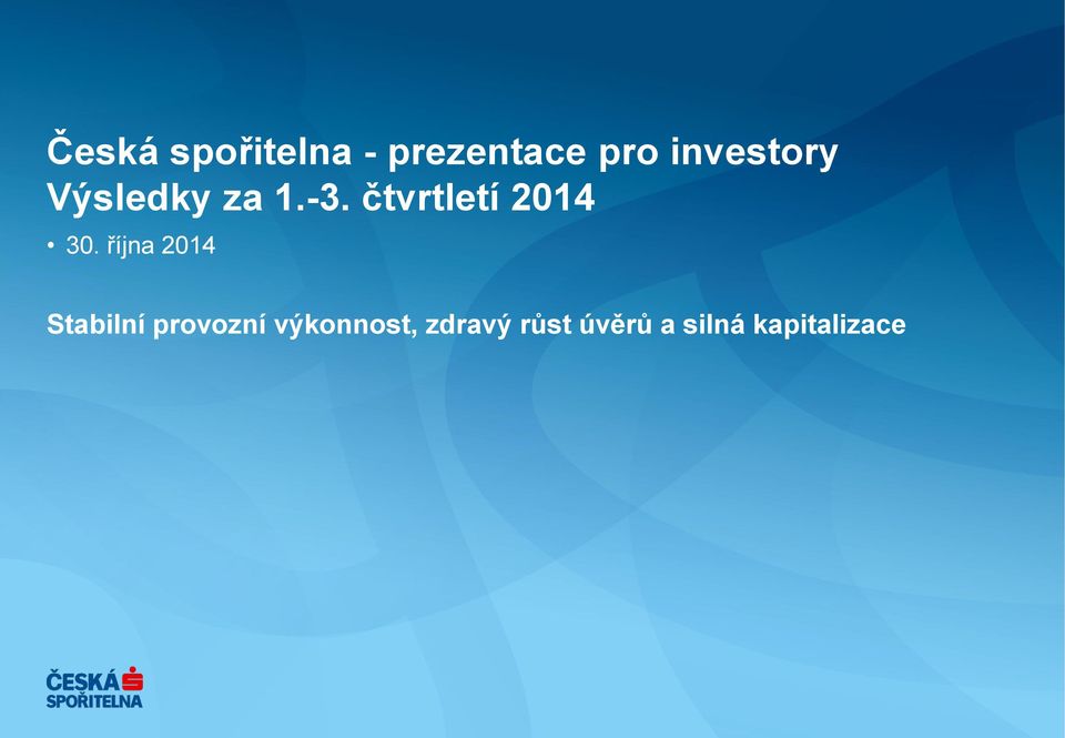 čtvrtletí 2014 30.
