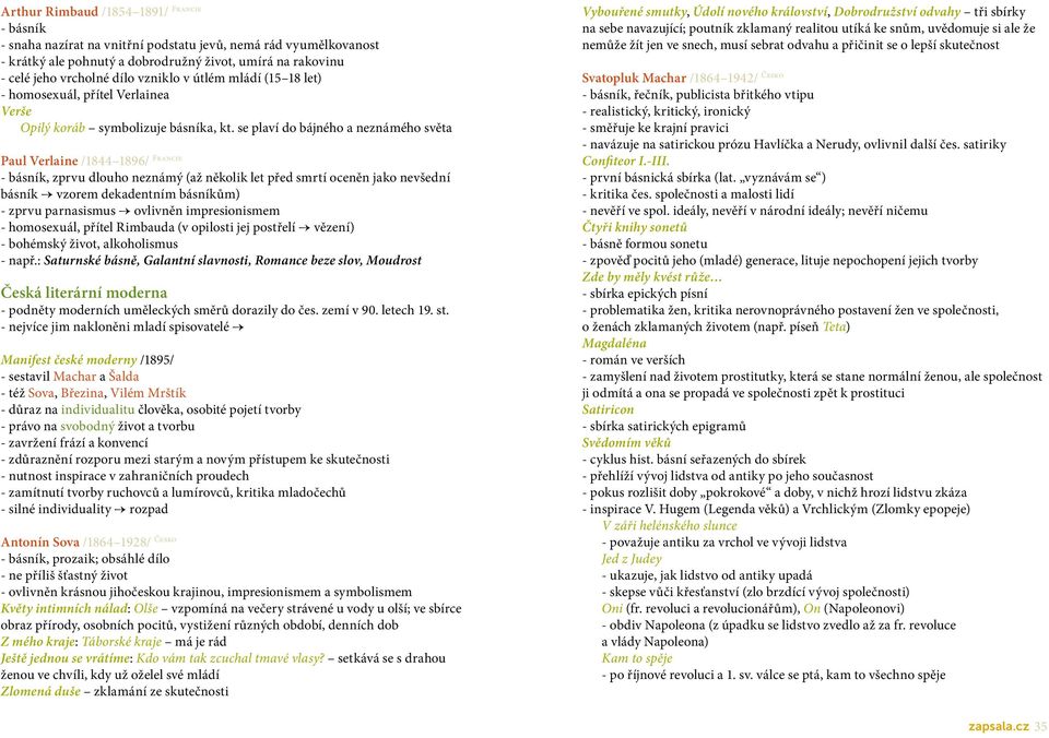 se plaví do bájného a neznámého světa Paul Verlaine /1844 1896/ Francie - básník, zprvu dlouho neznámý (až několik let před smrtí oceněn jako nevšední básník vzorem dekadentním básníkům) - zprvu