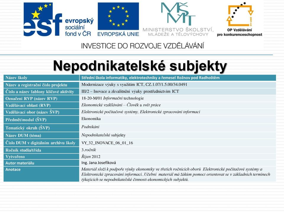 .učební materiál má žákům pomoci orientovat se v základních