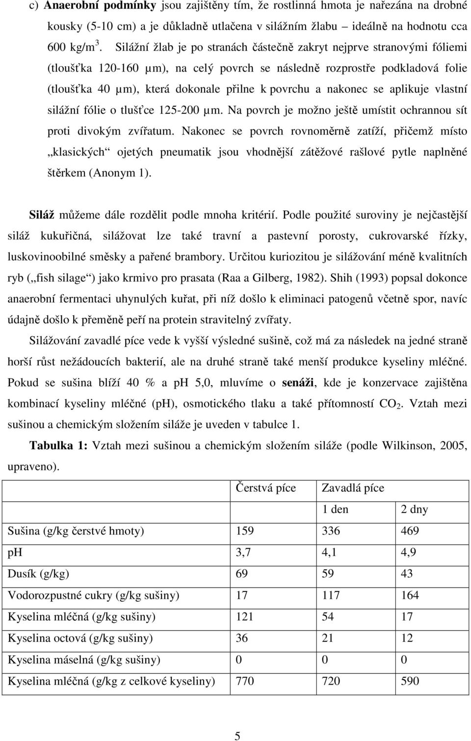 a nakonec se aplikuje vlastní silážní fólie o tlušťce 125-200 µm. Na povrch je možno ještě umístit ochrannou sít proti divokým zvířatum.