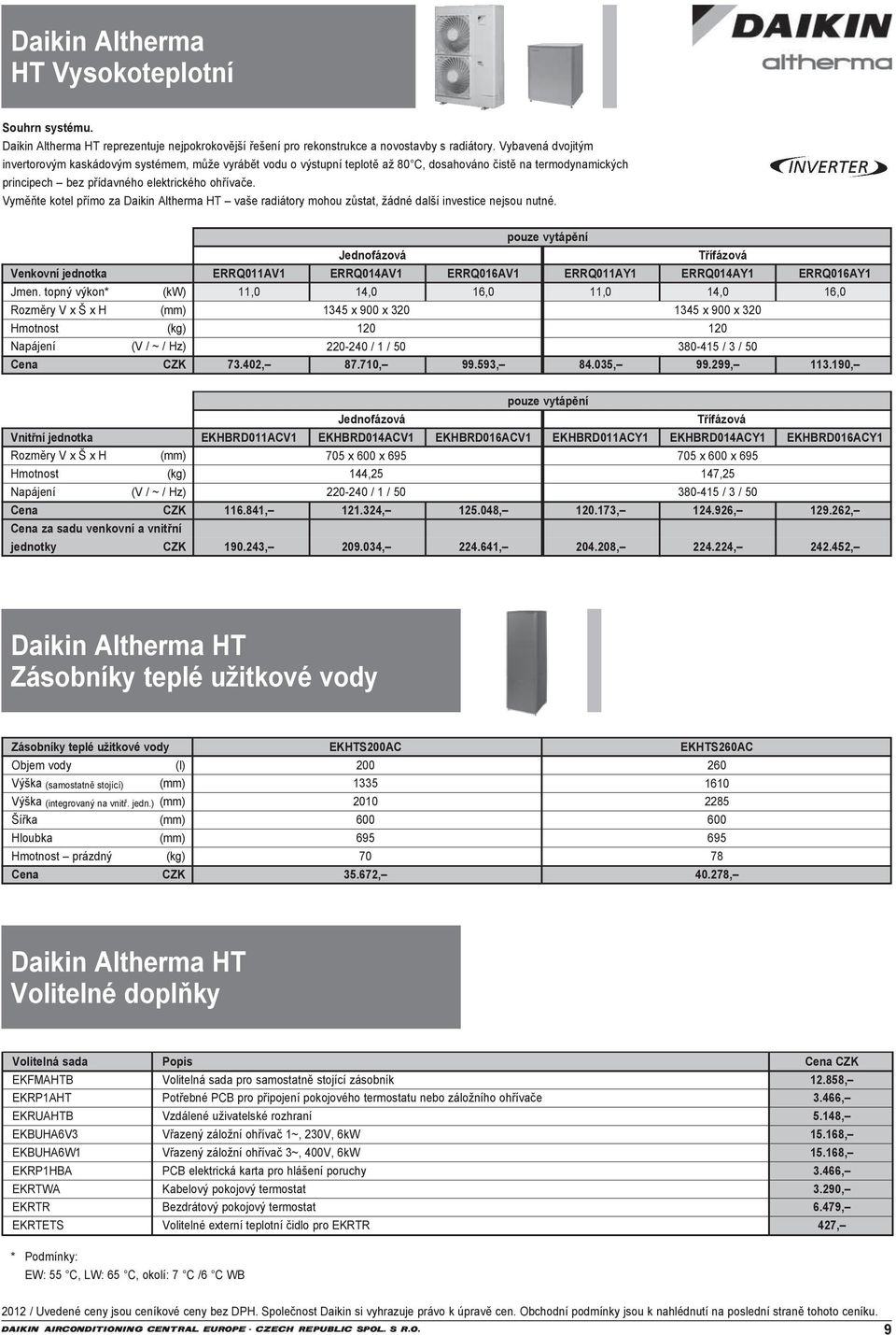 Vyměňte kotel přímo za Daikin Altherma HT vaše radiátory mohou zůstat, žádné další investice nejsou nutné.