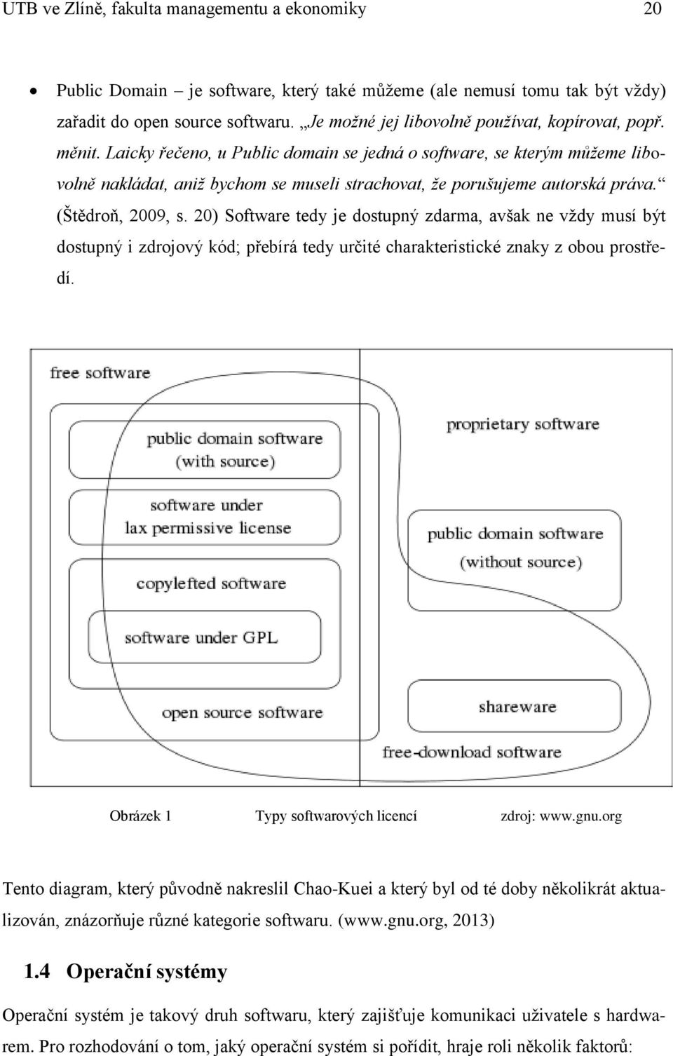 Laicky řečeno, u Public domain se jedná o software, se kterým můžeme libovolně nakládat, aniž bychom se museli strachovat, že porušujeme autorská práva. (Štědroň, 2009, s.