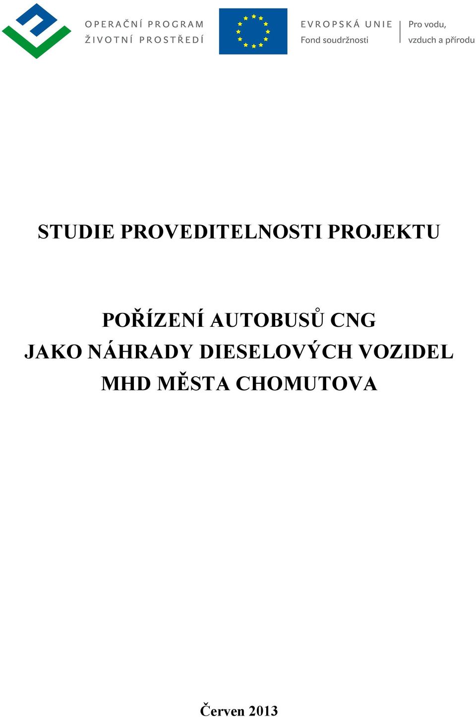 CNG JAKO NÁHRADY DIESELOVÝCH