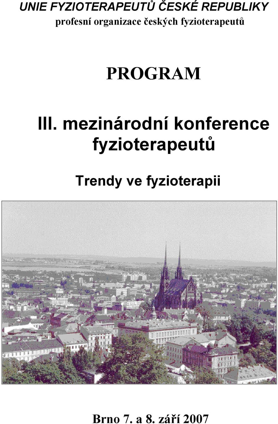 PROGRAM III.