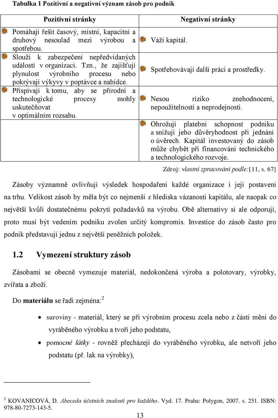 Přispívají k tomu, aby se přírodní a technologické procesy mohly uskutečňovat v optimálním rozsahu. Váží kapitál. Negativní stránky Spotřebovávají další práci a prostředky.