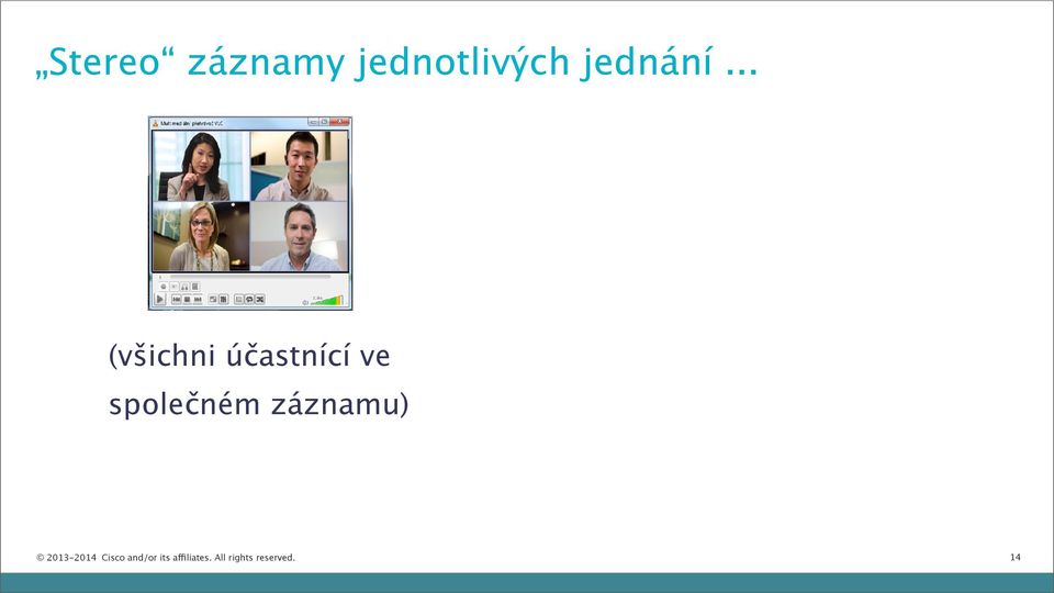 záznamu) 2013-2014 Cisco and/or its