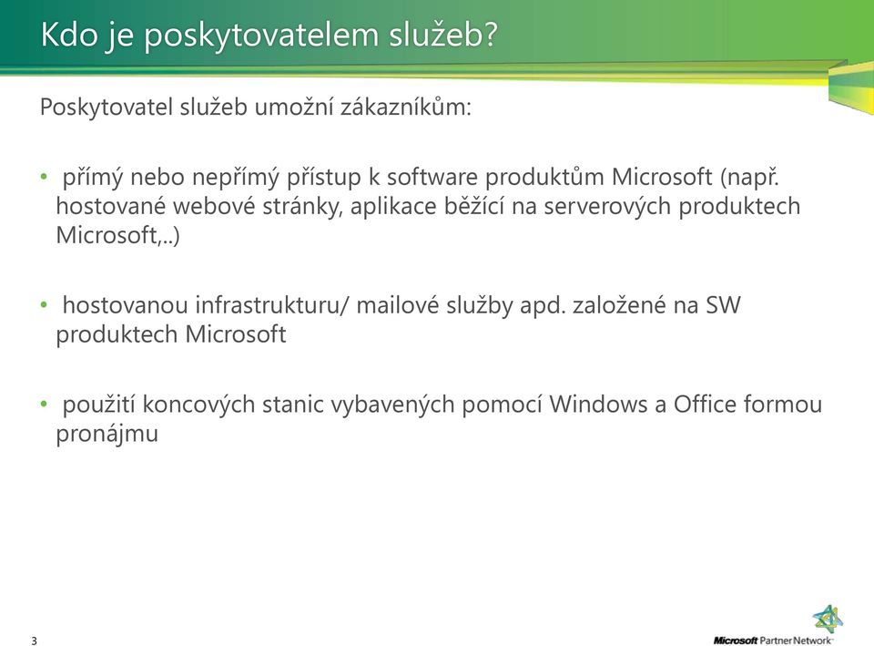 Microsoft (např.