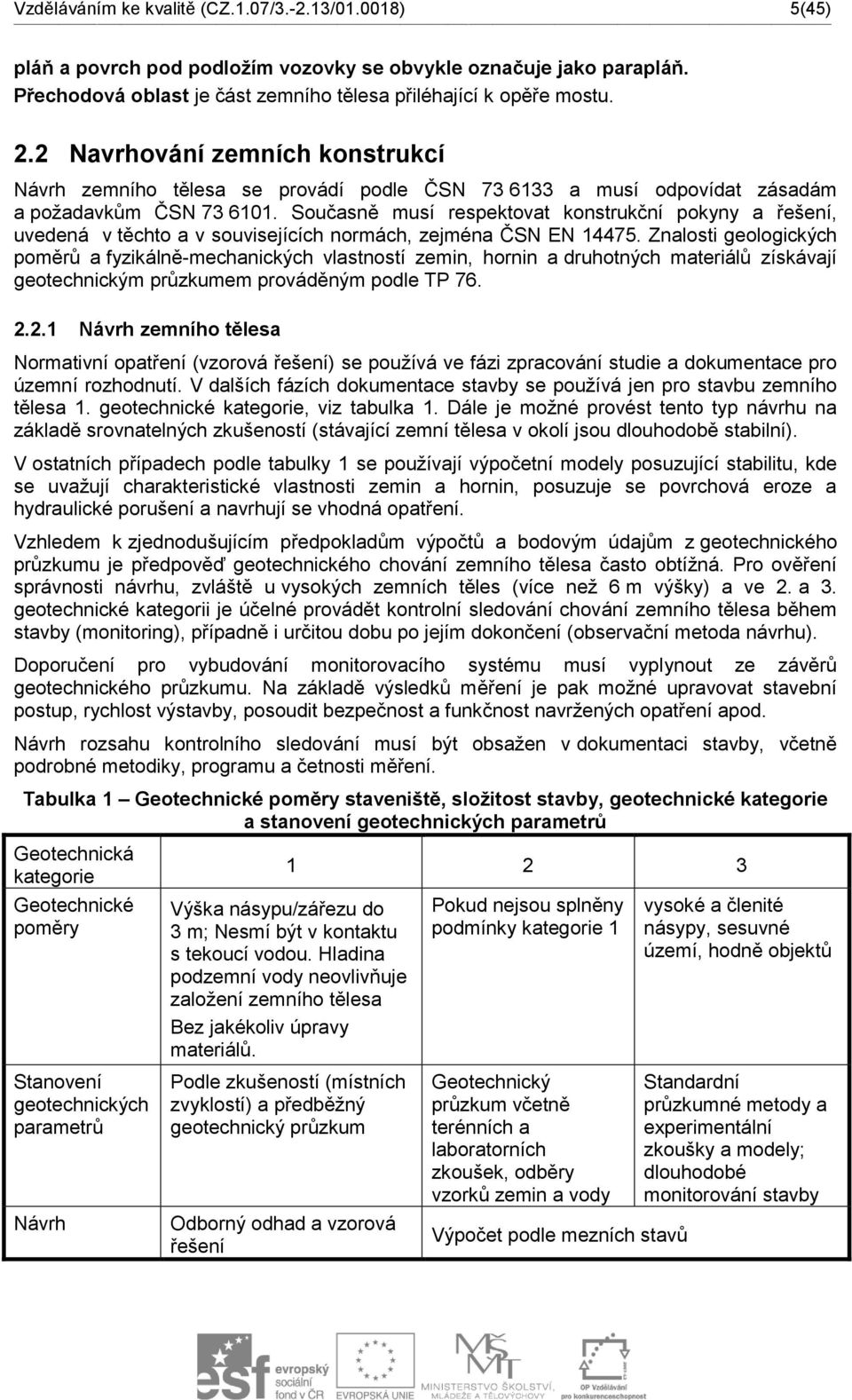 Současně musí respektovat konstrukční pokyny a řešení, uvedená v těchto a v souvisejících normách, zejména ČSN EN 14475.