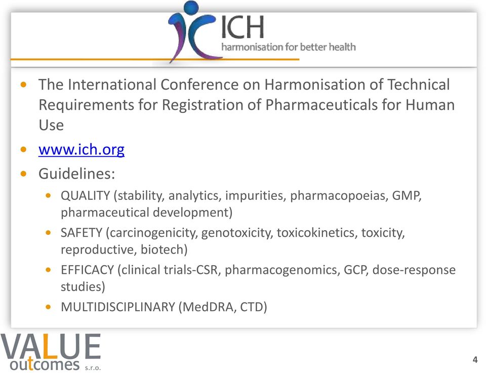 org Guidelines: QUALITY (stability, analytics, impurities, pharmacopoeias, GMP, pharmaceutical development)