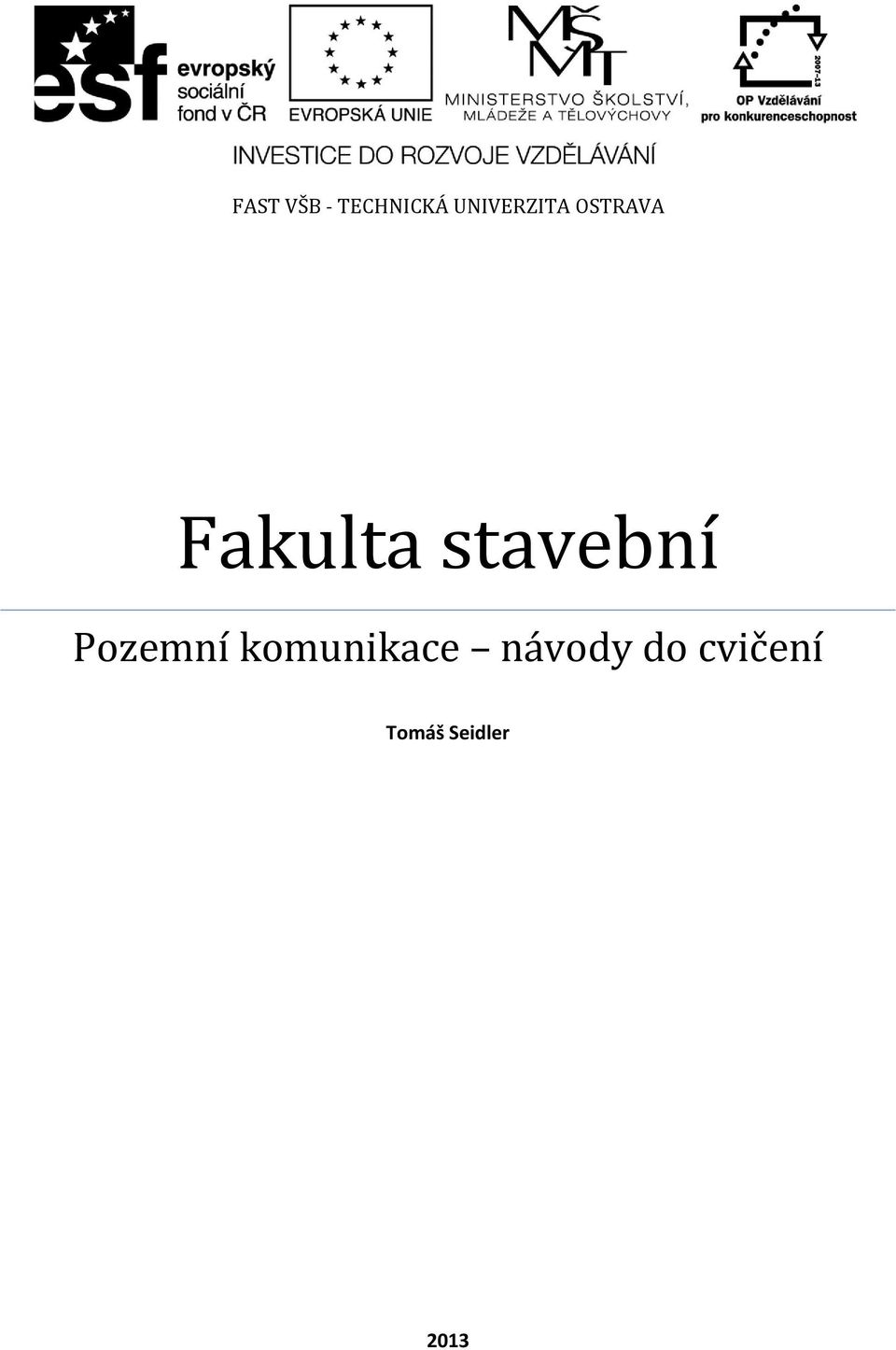 stavební Pozemní komunikace