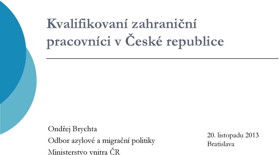 azylové a migrační politiky