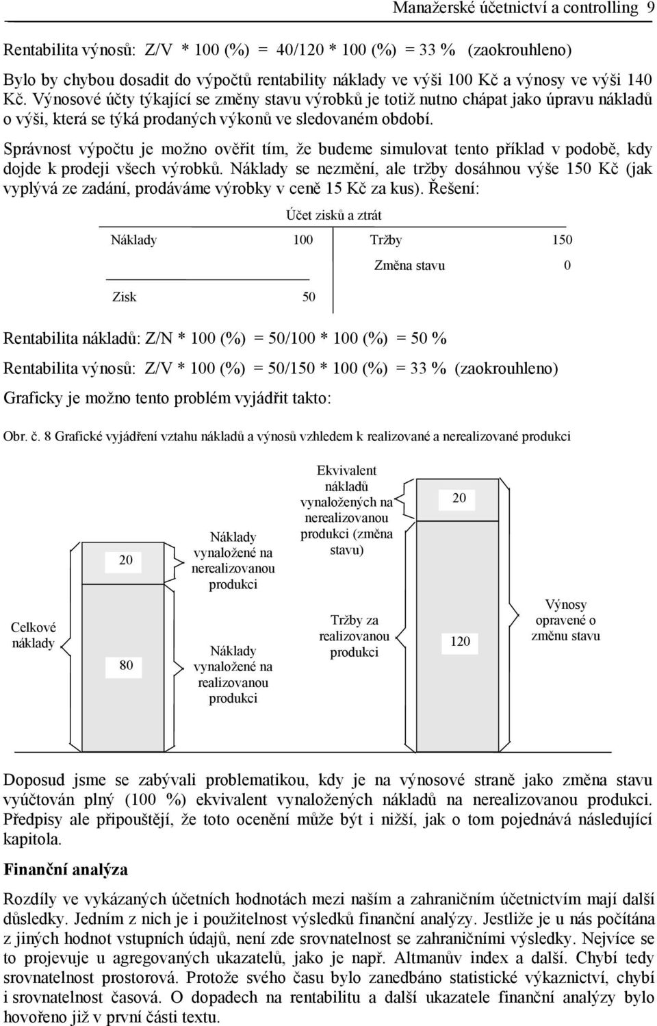 Správnost výpočtu je možno ověřit tím, že budeme simulovat tento příklad v podobě, kdy dojde k prodeji všech výrobků.