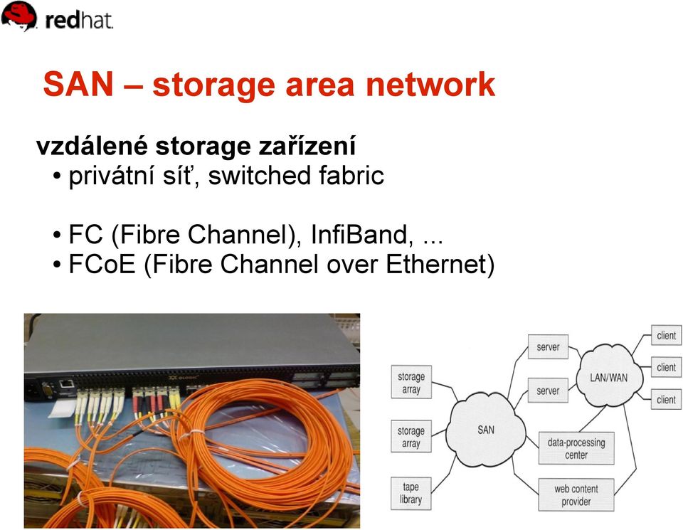 switched fabric FC (Fibre Channel),