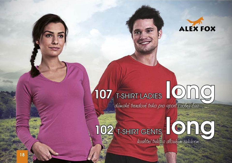 volný čas long 102 T-SHIRT