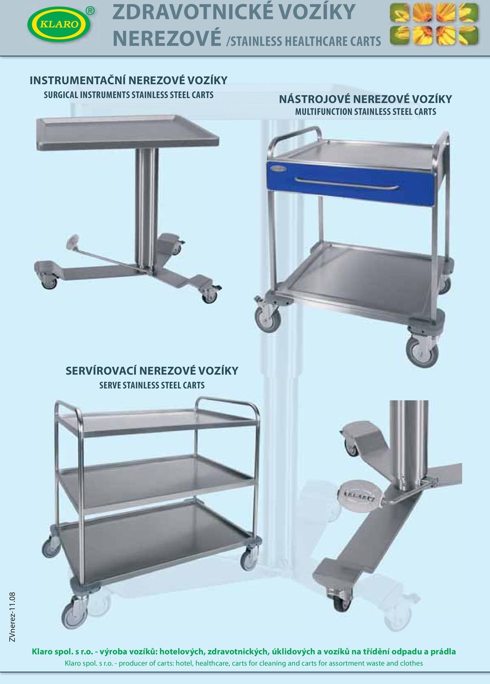 STEEL CARTS ZVnerez-11.08 Klaro 