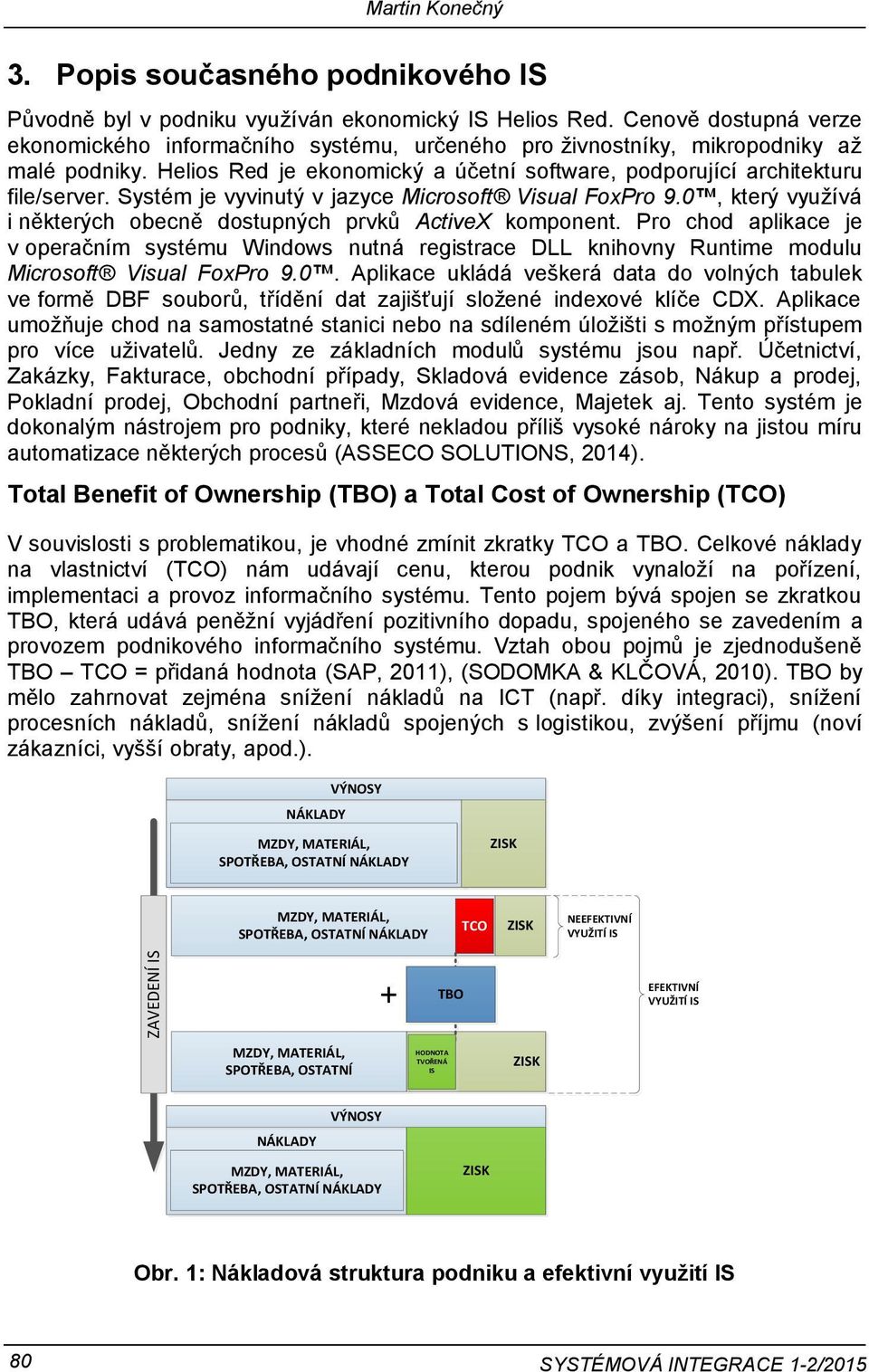 Systém je vyvinutý v jazyce Microsoft Visual FoxPro 9.0, který využívá i některých obecně dostupných prvků ActiveX komponent.