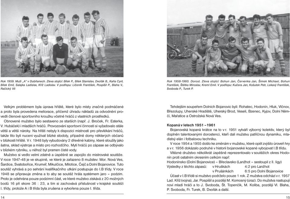 V podřepu: Kučera Jan, Košutek Petr, Lekavý František, Svoboda P., Turek P.