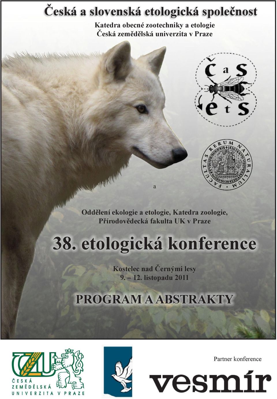 zoologie, Přírodovědecká fakulta UK v Praze 38.