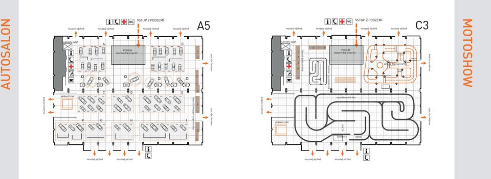 I II III IV V VI B A5 1 2 3 4 1 2 3 4 5 6 7 8 PODIUM doprovodný program VSTUP Z PODZEMÍ dětské