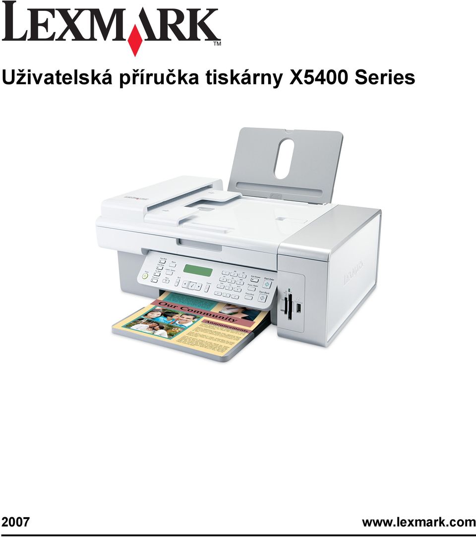 tiskárny X5400
