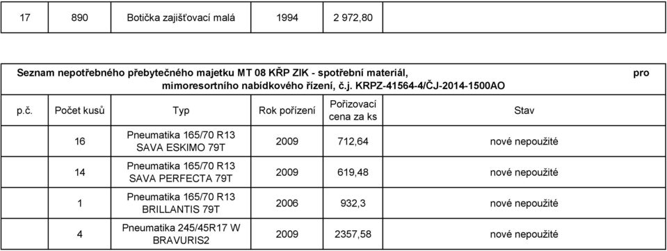 j. KRPZ-41564-4/ČJ-2014-1500AO p.č.