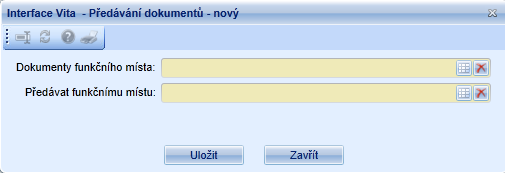 Login Je uživatelův Login nastavený v propojení mezi Vitou a spisovou službou. Zobrazení detailu záznamu provádí zobrazení detailu záznamu Změna údajů záznamu provádí změnu existujícího záznamu.