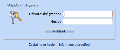 3. PŘIHLÁŠENÍ DO APLIKACE ELISA - Uživatelský manuál Pro přihlášení do aplikace je potřeba ověření uživatele. Uživatel se do aplikace přihlásí pomocí přiděleného uživatelského jména a hesla.