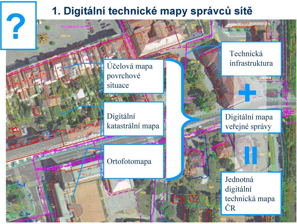 Technická infrastruktura + Digitální mapa veřejné