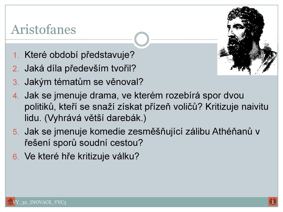 Jak se jmenuje drama, ve kterém rozebírá spor dvou politiků, kteří se snaží získat přízeň