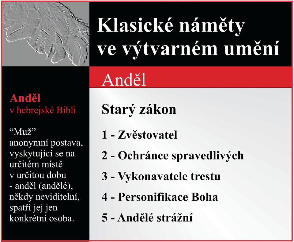 jen konkrétní osoba.