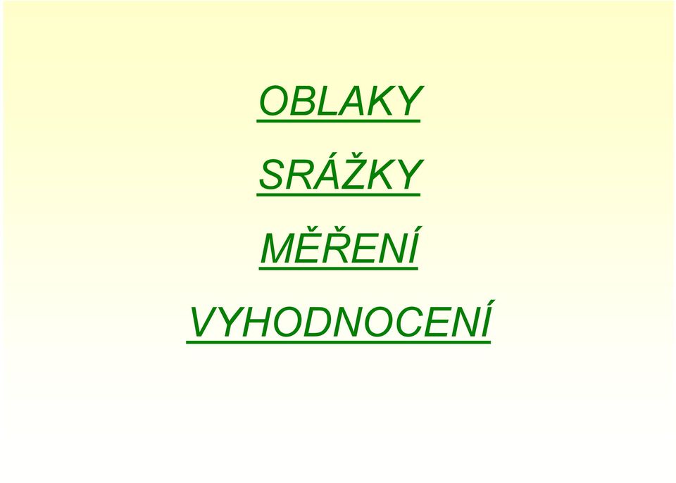 MĚŘENÍ