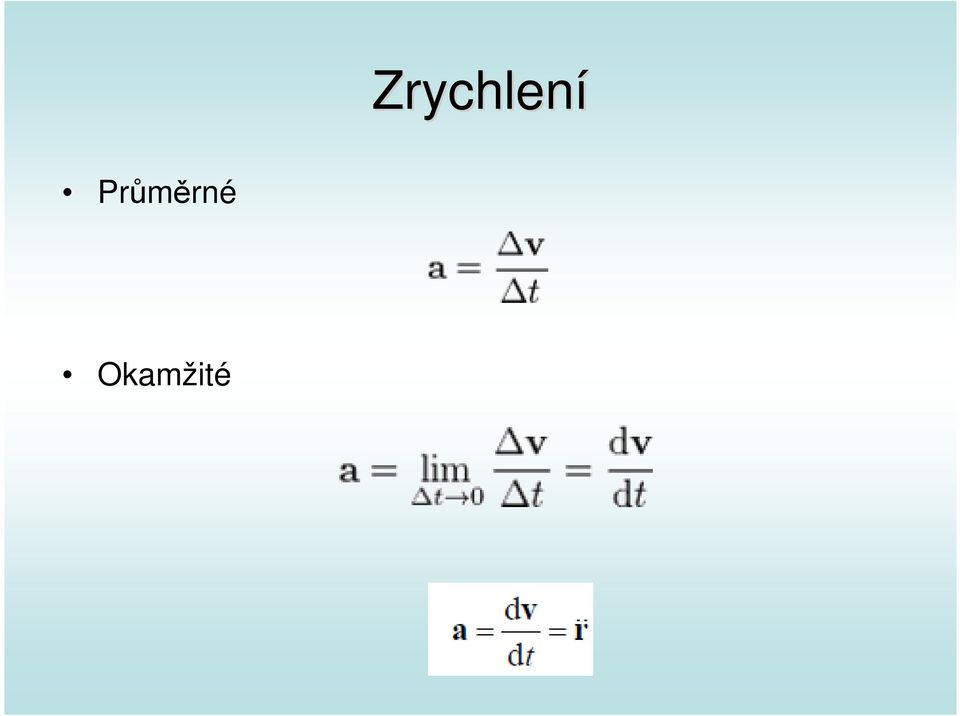 Okamžité