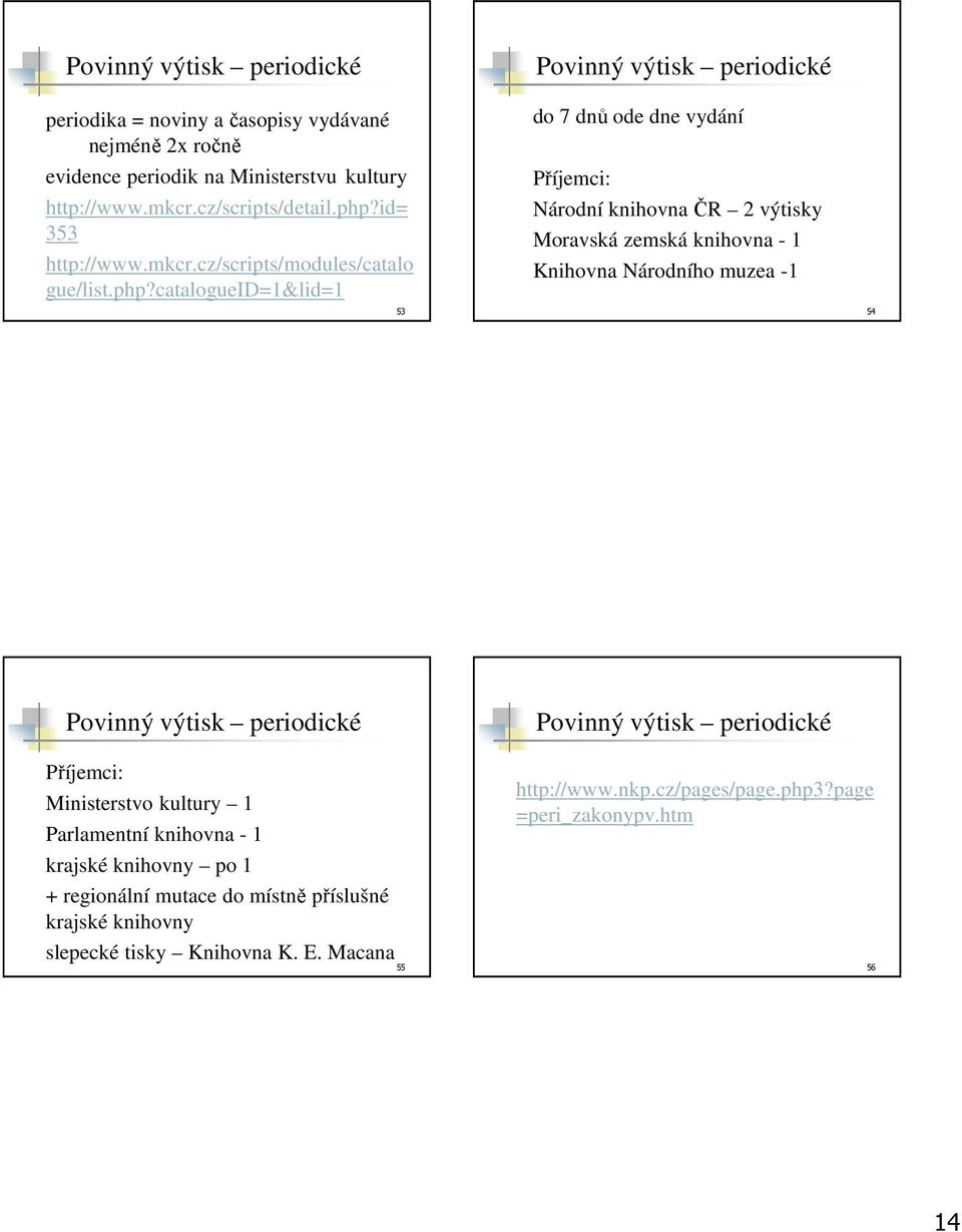 id= 353 http://www.mkcr.cz/scripts/modules/catalo gue/list.php?