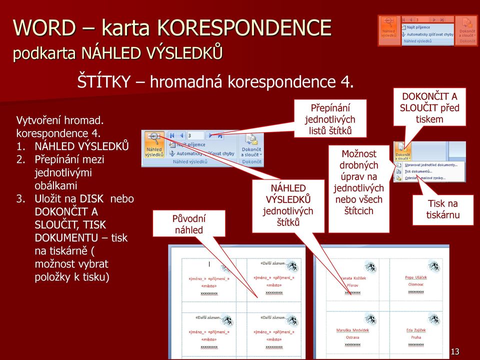 ŠTÍTKY hromadná korespondence 4.