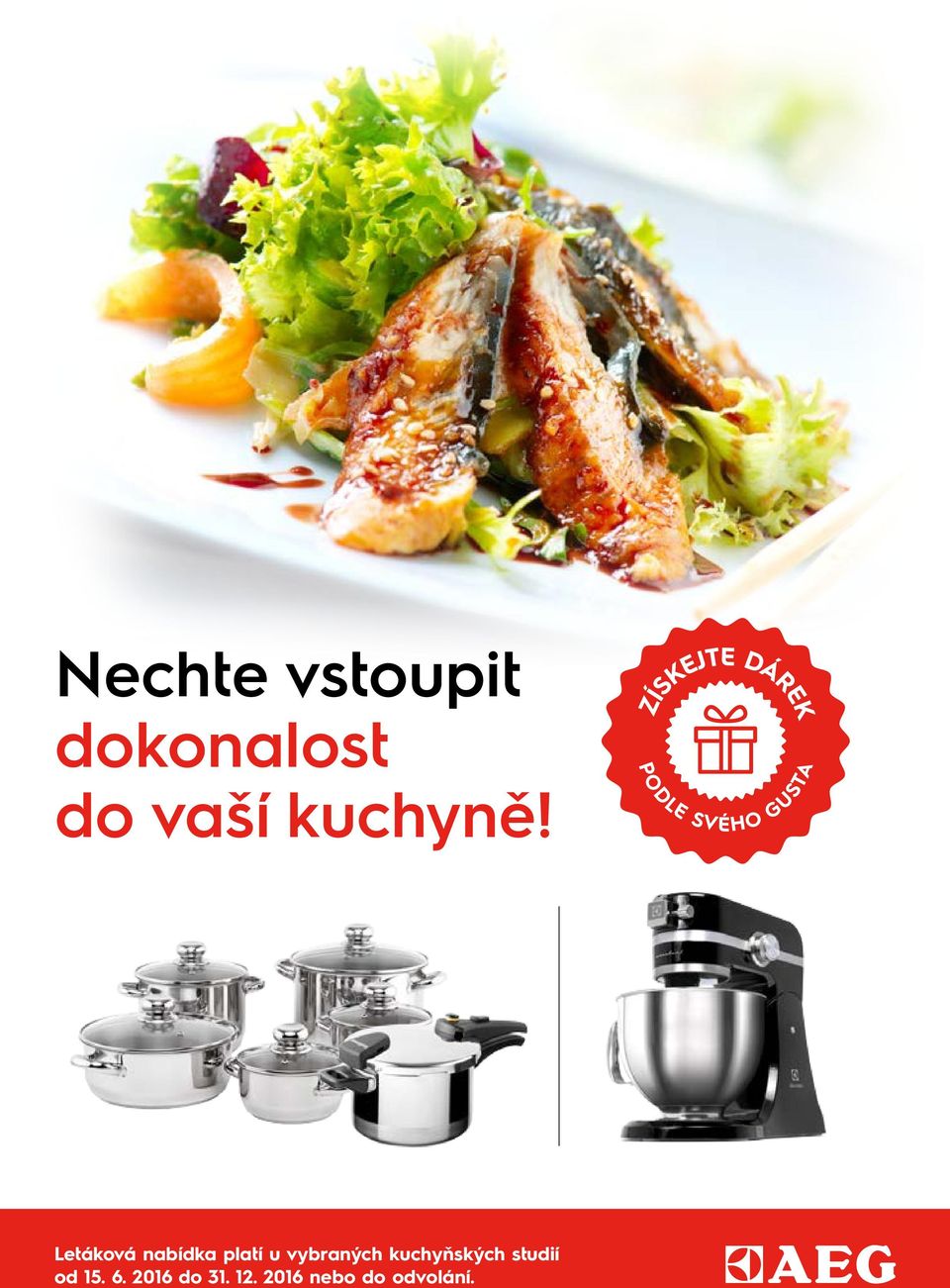nabídka platí u vybraných kuchyňských