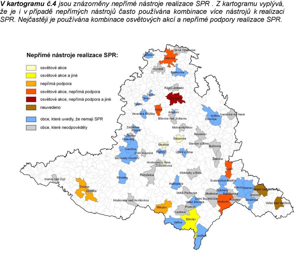 používána kombinace více nástrojů k realizaci SPR.