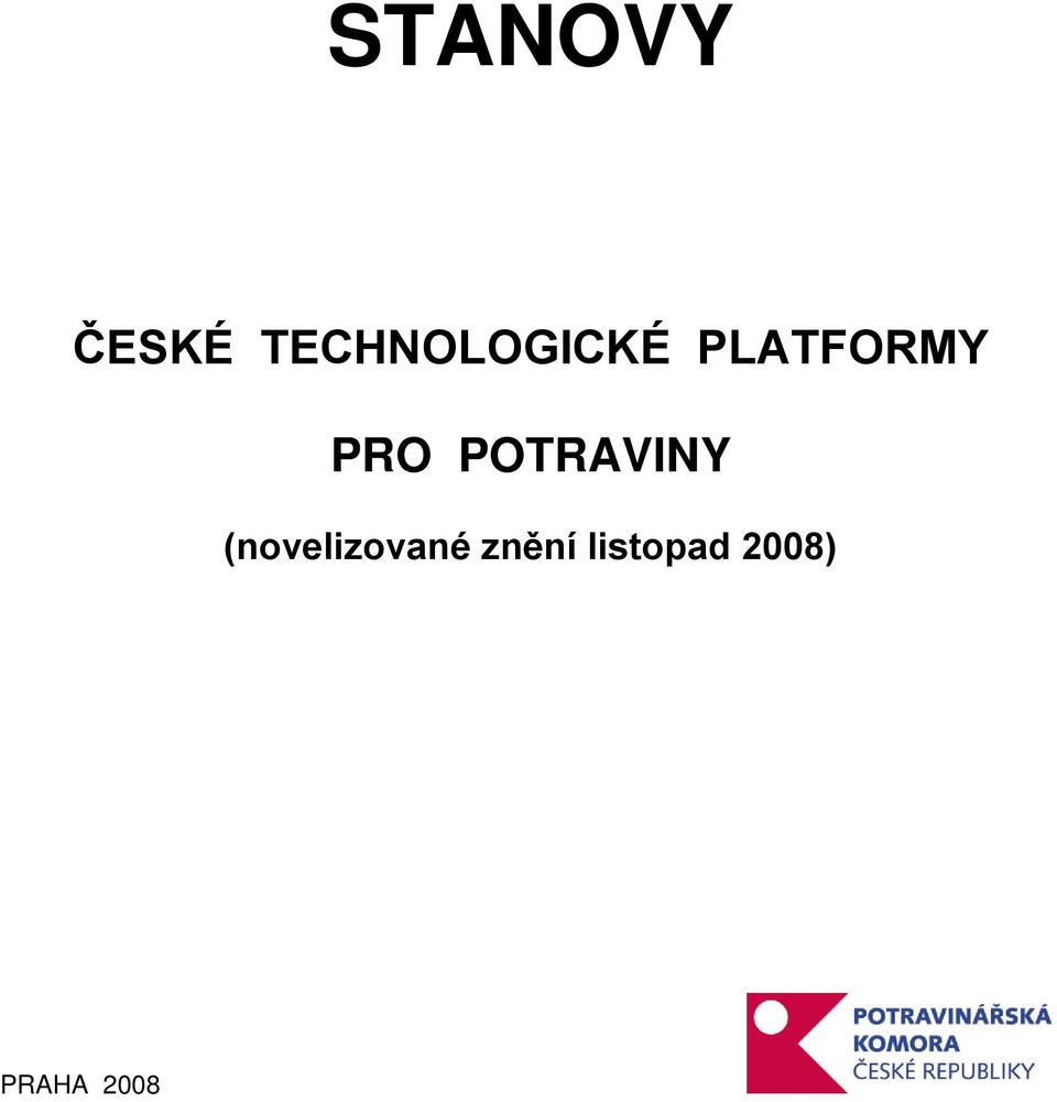 PRO POTRAVINY