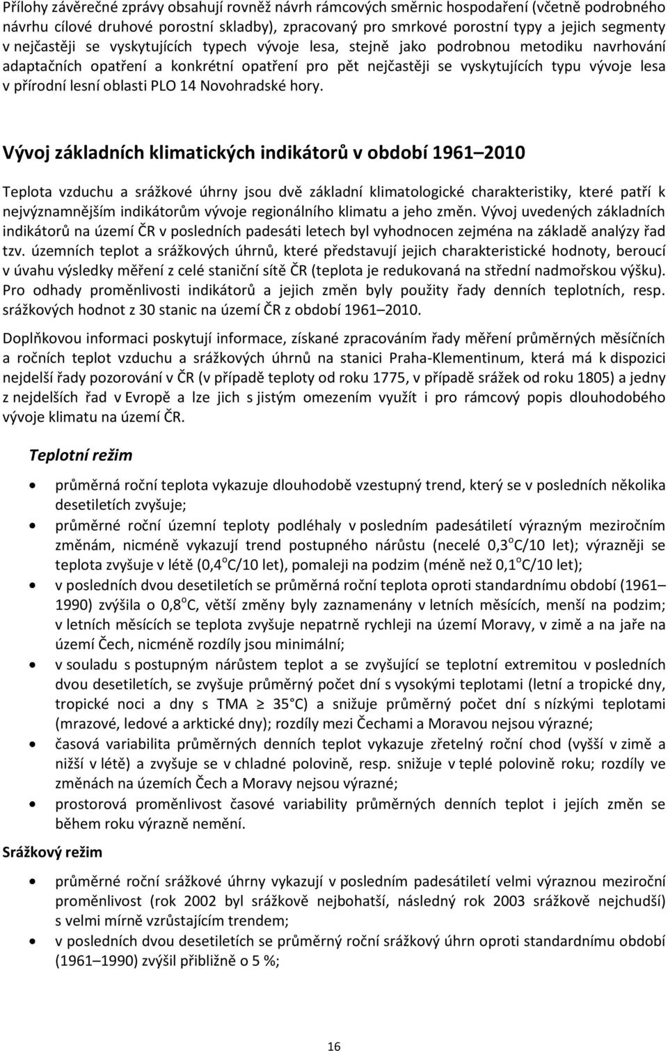 lesní oblasti PLO 14 Novohradské hory.
