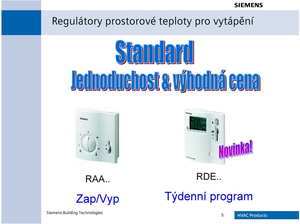 pro vytápění RAA.