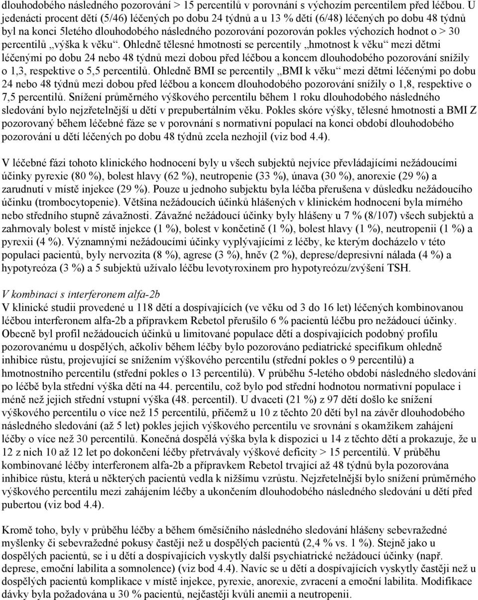 30 percentilů výška k věku.