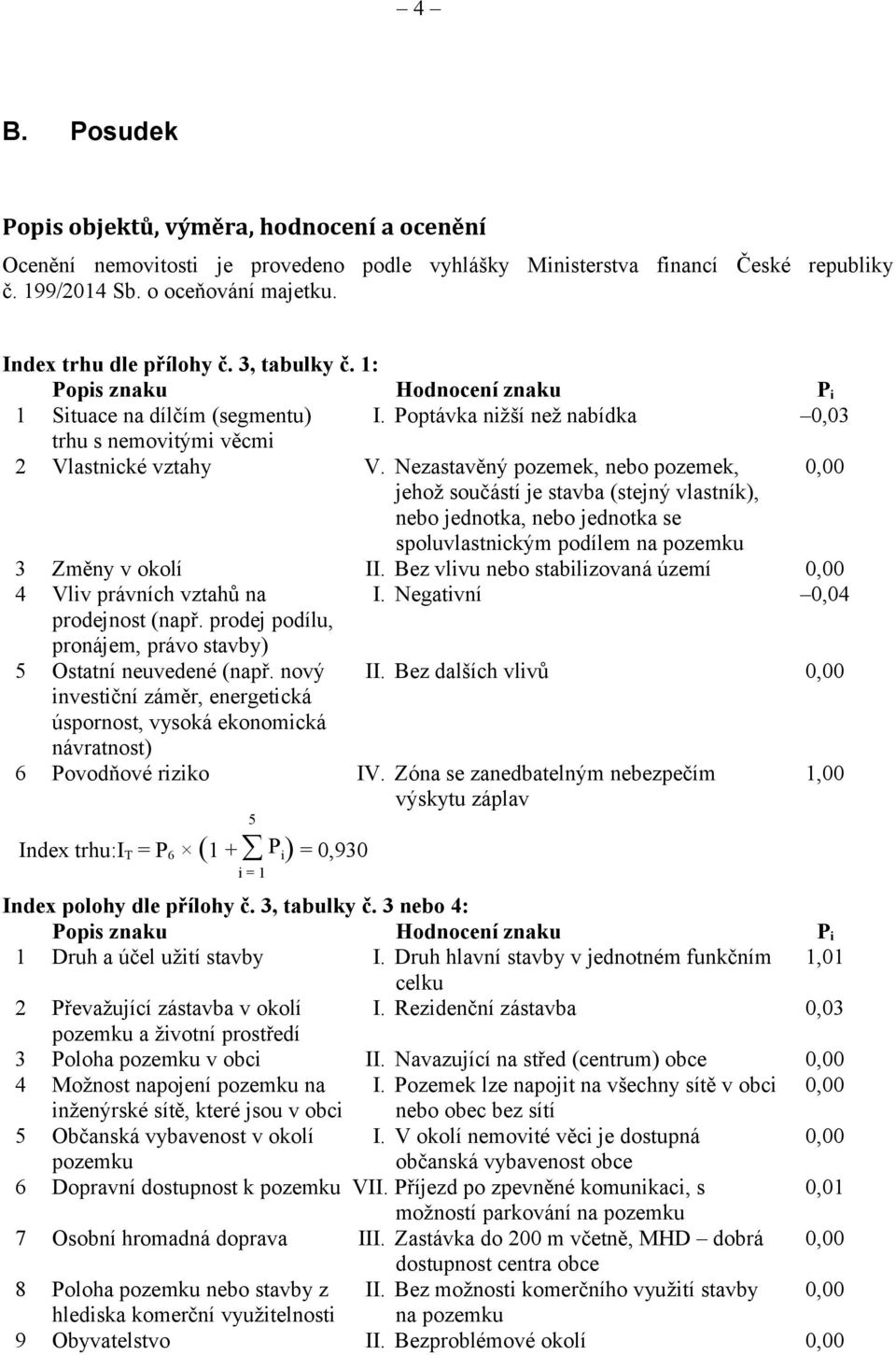 Nezastavěný pozemek, nebo pozemek, 0,00 jehož součástí je stavba (stejný vlastník), nebo jednotka, nebo jednotka se spoluvlastnickým podílem na pozemku 3 Změny v okolí II.