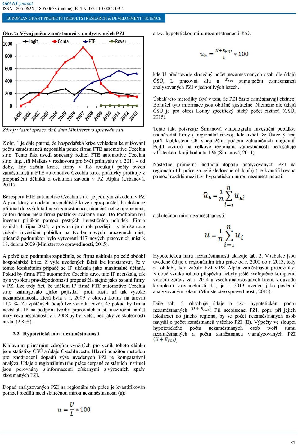 Úskalí této metodiky tkví v tom, že PZI často zaměstnávají cizince. Bohužel tyto informace jsou obtížně zjistitelné.