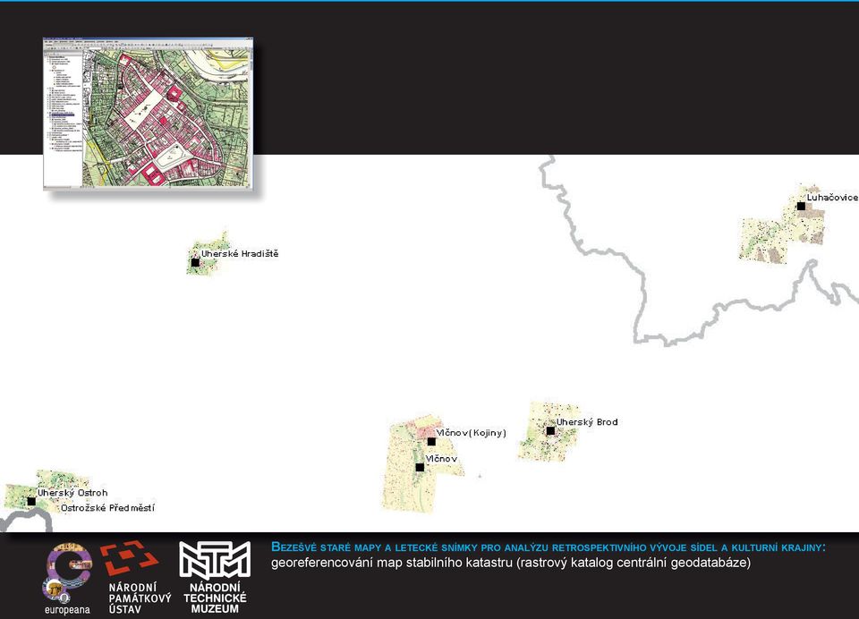 KULTURNÍ KRAJINY: georeferencování map
